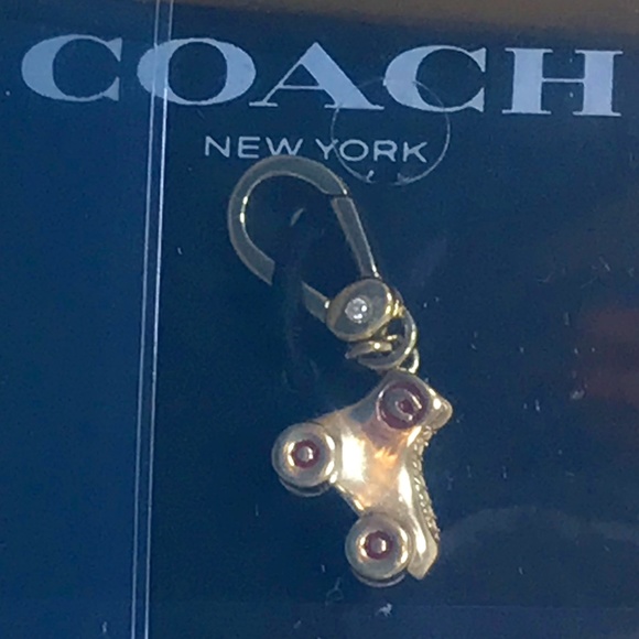 Coach Jewelry - NWT Coach Gold Tone Limited Edition Roller Skate Charm Still In Packaging